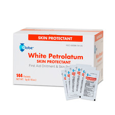 Globe White Petrolatum, Petroleum Jelly, 5g F...