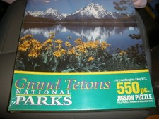 NEW Sealed 500 Piece Puzzle Grand Tetons National Parks Hoyle 18" x 24"