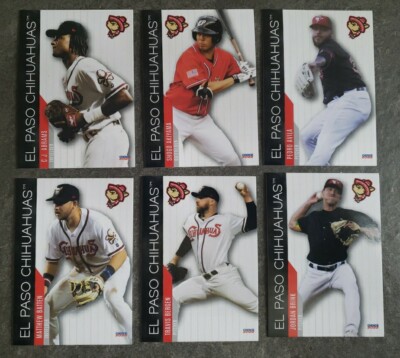 2022 El Paso Chihuahuas SINGLE CARDS from Team Card Set - CHOOSE YOUR PLAYER