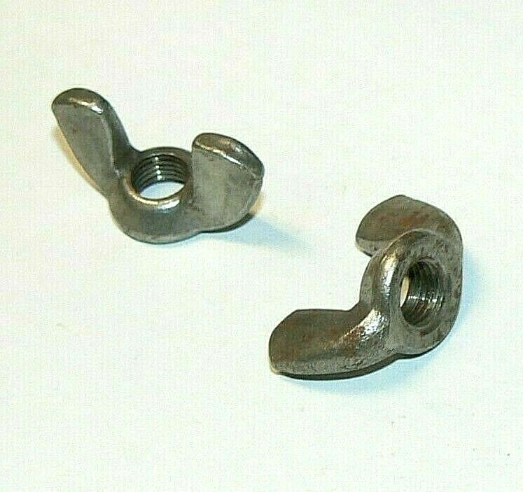 1/4 20 Threaded Insert 3/8-16 Cold Forged -Nickel Wing Nuts