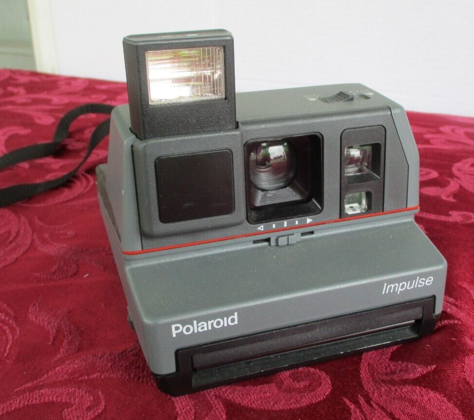 Vintage Polaroid Impulse 600 Instant Camera