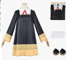 COLSA ANYA FORGER ANIME 3 PC. UNIFORM COSTUME SZ: M