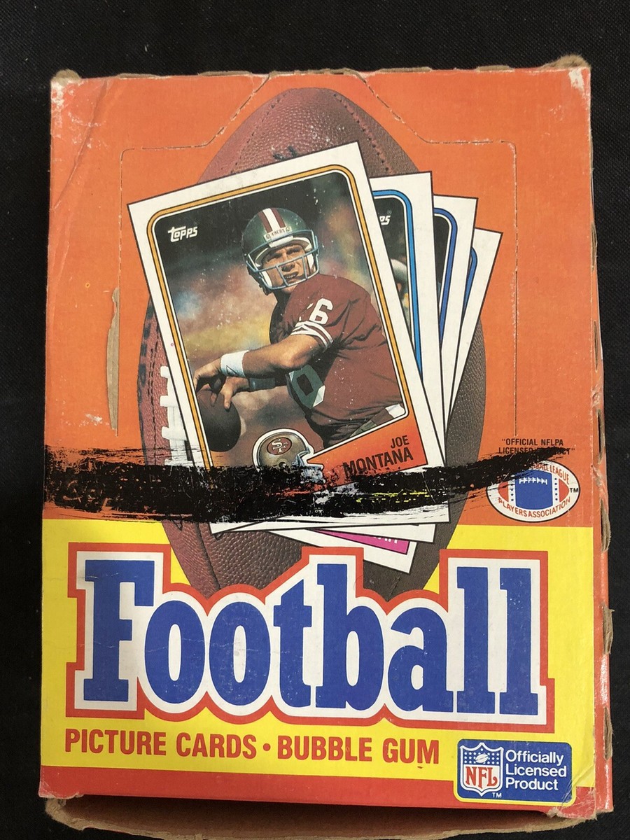 1988 Topps Football Wax Box 36 Packs BO Jackson Rookie RC | eBay