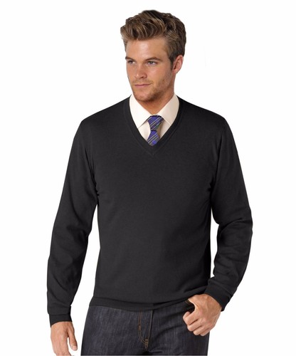 premium v-pullover herren wolle schurwolle herren
