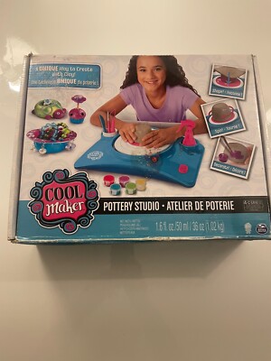 Cool Maker Pottery Studio - Rad & Zubehör - ohne Ton oder Farben - gebraucht