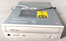 LITE-ON IT CD-ROM Drive Model LTN-526D 52X IDE Internal CD-ROM Pull Untested