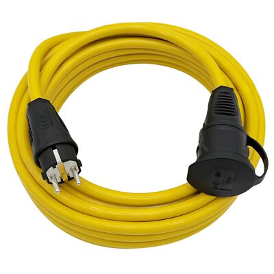 Schuko Verlängerungskabel 230V IP44 Stromkabel AT-N07V3V3-F 3x1,5mm² 2-50m