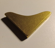 ANGOLO PARASPIGOLI IN OTTONE PER CORNICI QUADRI MOBILI STILE MARINA