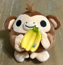 Zuru SNACKLES Series 2 Collectible Plush RICO the Monkey Dole Bananas 5 inch New