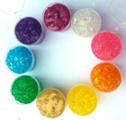 Glitter Fishbowl slime Lot Slime 6 Pack 12 oz gift Fish Bowl Glitter slime clear