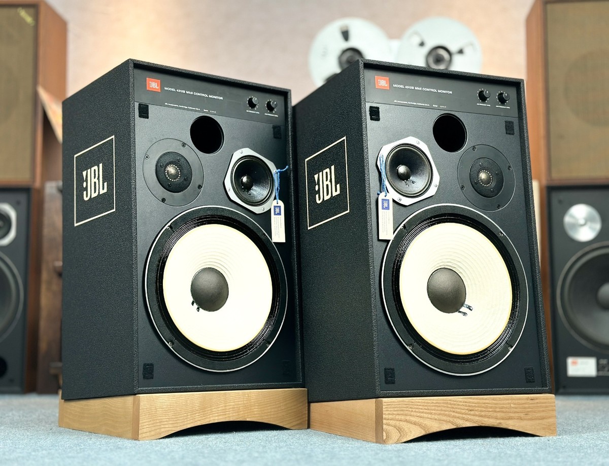 JBL 4312B MKII Studio Monitor Pair of Speakers – Fully restored