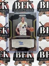 Jason Preston 2024-25 Panini Prizm Penmanship Auto Silver SP #PNM-JPS