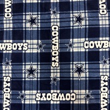Dallas Cowboys NFL Fleece Fabric - 2 Yds