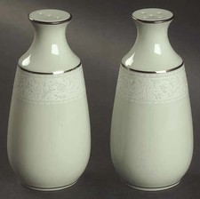 Noritake “Promise Me” Salt & Pepper Set  4.25” Tall