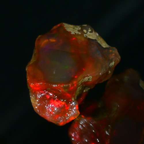 Large Opal Rough 137.20 Carat Natural Ethiopian Oil Opal Raw, Fire Opal Gemstone - Picture 5 of 14