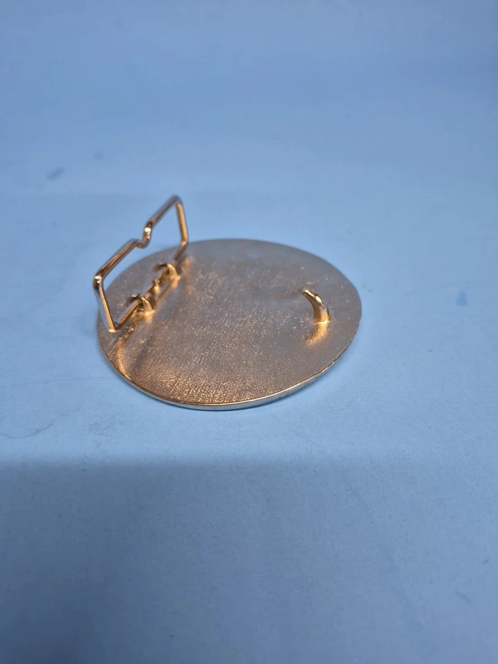 太空竞赛 78 卓越计划 UFO 带扣! 复古! 非常罕见! 20 世纪 70 年代! 美国 — 第 3/4 张图片