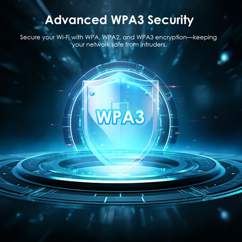 WiFi 7 BE6500 Tri-Band USB 3.0 Wireless Network Adapter AX5400 WiFi 6E Adapter - Picture 8 of 51