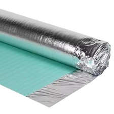 Comfort Silver™ 3mm Acoustic Underlay For Wood & Laminate Flooring with Overlap