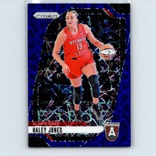 2024 Panini Prizm WNBA Haley Jones #2 Blue Velocity Prizm Atlanta Dream