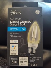 GE Lighting- 93130193 -6W Cync Direct Connect -WiFi Smart Bulb- Soft White