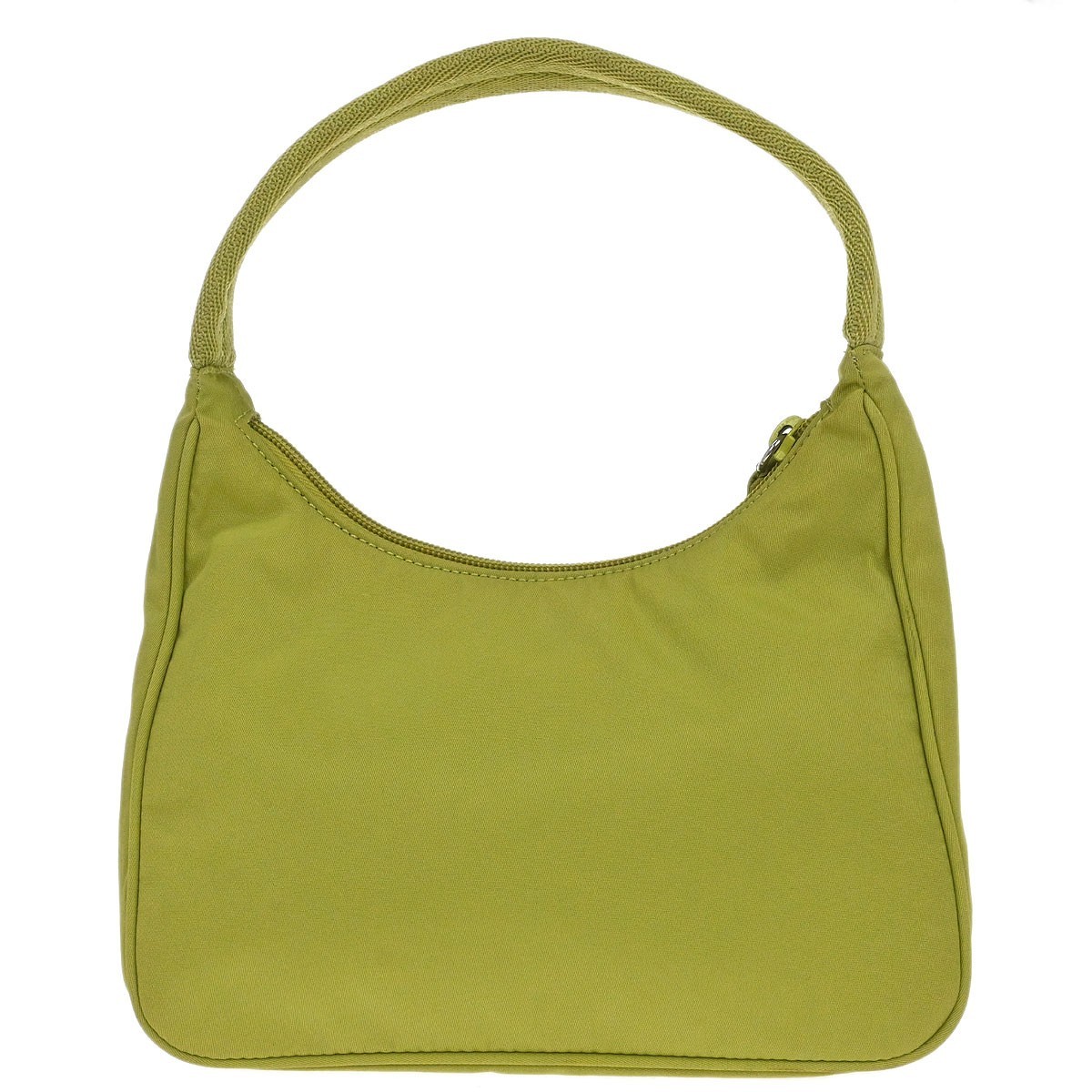 Prada Light Green Nylon Handbag 23 126366 thumbnail 2