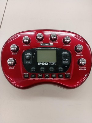 Line 6 POD X3 Multi-Effects Processor Used