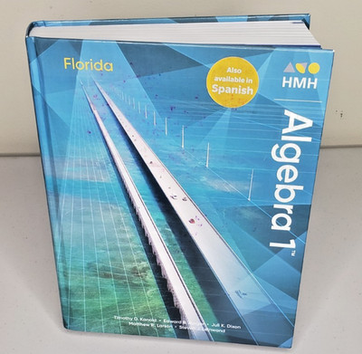 HMH Into Algebra 1 Florida Student Edition Harcourt 2020