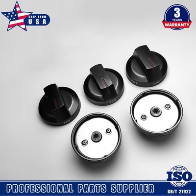 DG94-04167M Gas Stove Knobs For Samsung Oven Range Stove Knob NX60A6111SS (5x)