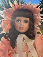 Rare Vintage Porcelain Doll Bo Beep by Porcelain Doll Collection, 50 cm
