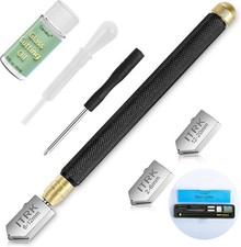 Glass Cutter 2Mm-20Mm  Glass Cutting Oil, Professional Upgrade Glass Cutters To