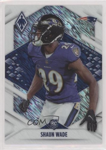 Shaun Wade [White Shimmer] #175 2021 Panini Phoenix card
