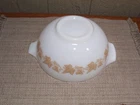Vintage Pyrex 443 Mixing Nesting Bowl 2 1/2 Quart Sandalwood Ivy Leaves