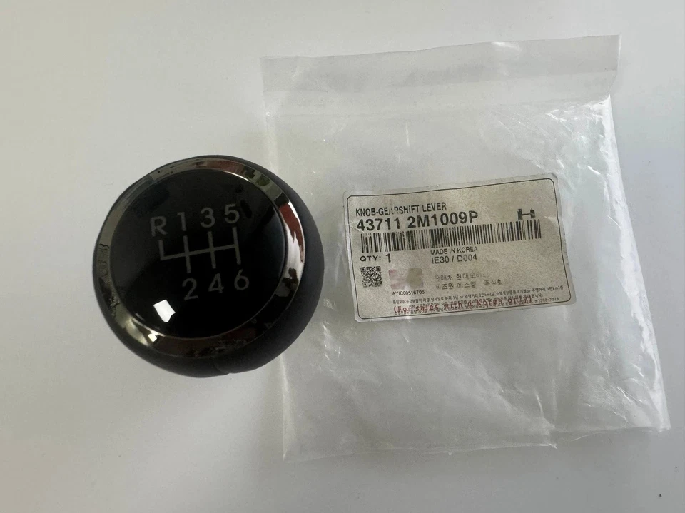 43711-2M1009P perilla de cambio de 6 velocidades z para Hyundai Genesis cupé 2010 2011 2012 Foto 4 de 4