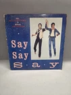 PAUL MCCARTNEY & MICHAEL JACKSON: say say say COLUMBIA 12" Single 33 RPM Sealed
