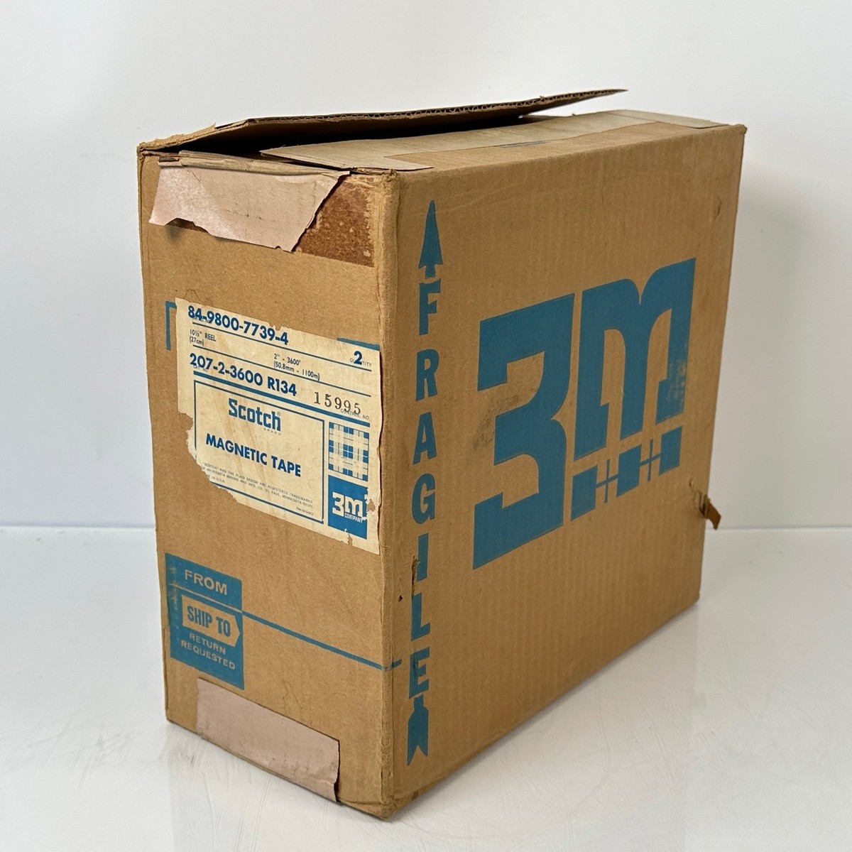 TEAC リール　Scotch magnetic tape Scotch 111 - Reel to Reel Warehouse