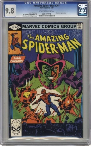 AMAZING SPIDER-MAN 207 - CGC 9.8 - Marvel Comics