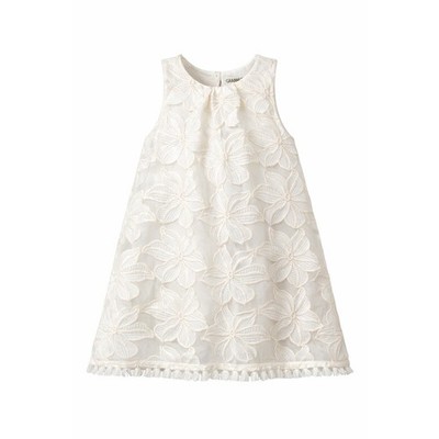 OSHKOSH Genuine Kids Floral Lace Dress Ivory Easter Special Occasion |  Girls 3T | eBay