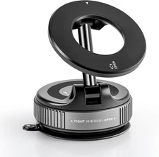 Car Phone Holder Mount Magsafe [ Strongest Suction & Magnetic] Ultra Black 