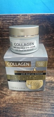 DEAD SEA COLLAGEN Anti Wrinkle Eye Cream With Deep Sea Mineral 1.01 Oz 