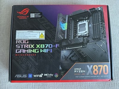 Asus ROG Strix X870-F Gaming WiFi MB Motherboard Brand New Sealed