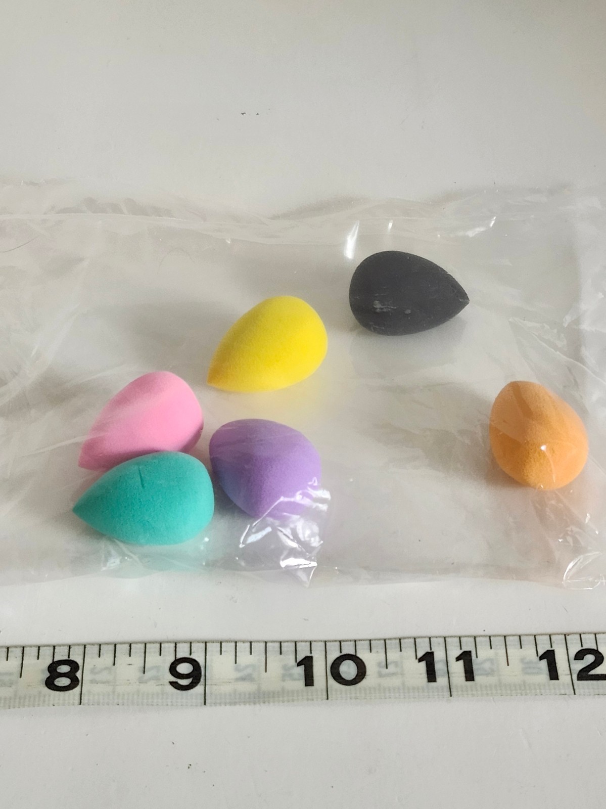  6pcs Mini Size Value Makeup Foundation Blender Sponge Puff Cosmetic Beauty Eggs