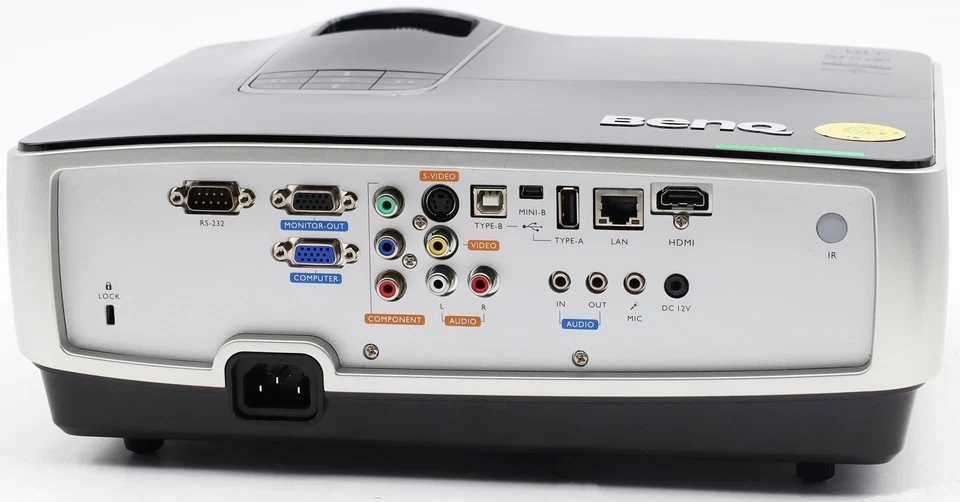 BenQ SH910 DLP Projektor Full HD Beamer 3000:1 1920x1080 Pixel 4000 ANSI Lumen - Bild 2 von 4