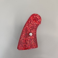 Vintage Colt 1917 Aftermarket Unbranded Grips Red Plastic