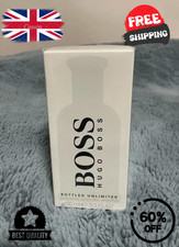 🌿 Hugo Boss Bottled Unlimited EDT 100ml Men’s Fresh Long Lasting Spray