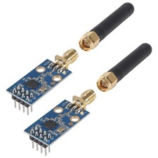 2 Sets CC1101 Wireless Module with SMA Antenna Wireless Transceiver Module fo...