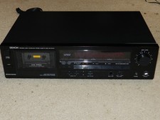Denon DR-M12HX Stereo Cassette Deck 3 Motor Dolby B/C HX Pro TESTED WORKS