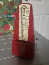 NIKKO Seiki Standard Crimson Wind-Up Metronome 236 Tempo: 40-208 times / minute