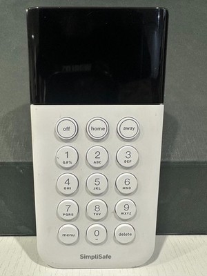 SimpliSafe Wireless Keypad SSKP3 for Alarm System   Tested, Plus FREE Gift   