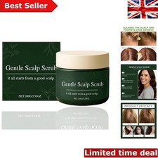 Natural Scalp Scrub 100g: Gentle Deep Cleansing & Nourishing for All Hair Types