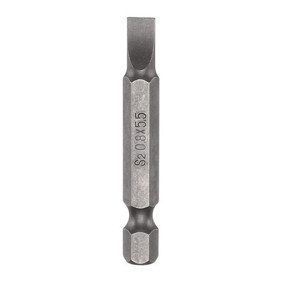 SL5.5 Magnetic Flat Head Screwdriver 1/4'' Hex Shaft 50mm S2 Steel